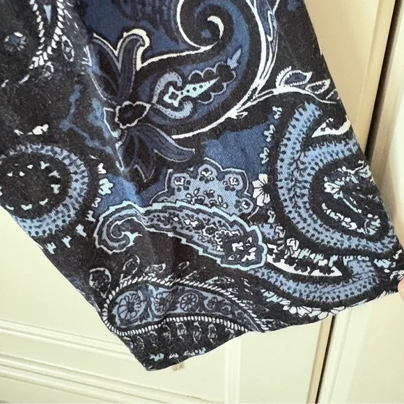 J JILL Wearever Knit Paisley Dress - Picture 7 of 16